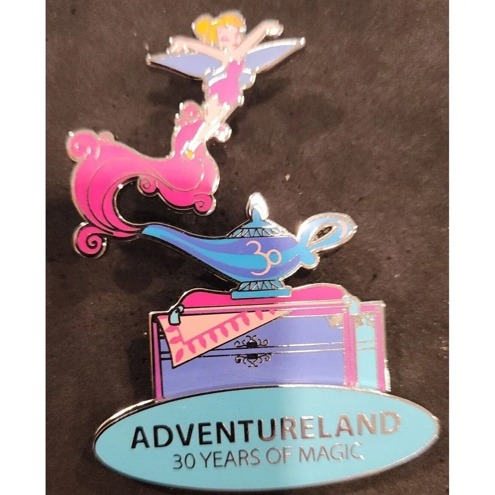 Disney Pin Tinker Bell Aladdin Lamp  DLP Disneyland Paris‎ Artist Proof AP 00030